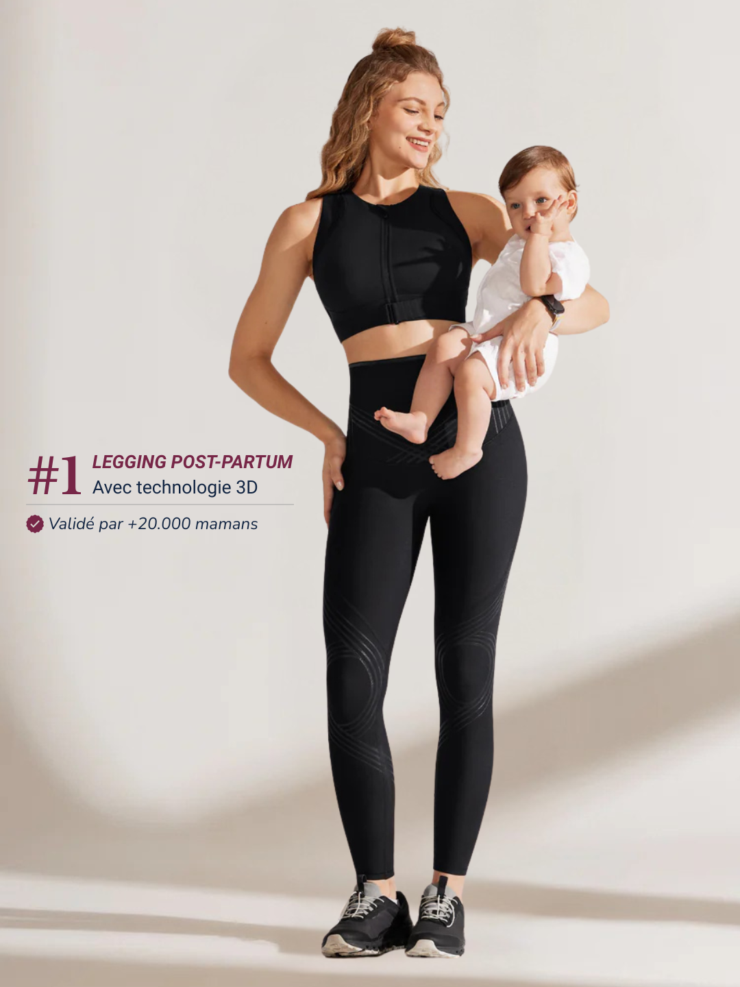Legging 3D - #1 Legging Post-Partum